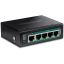 Trendnet TI-B541 network switch Unmanaged Gigabit Ethernet (10/100/1000) Power over Ethernet (PoE) Black1