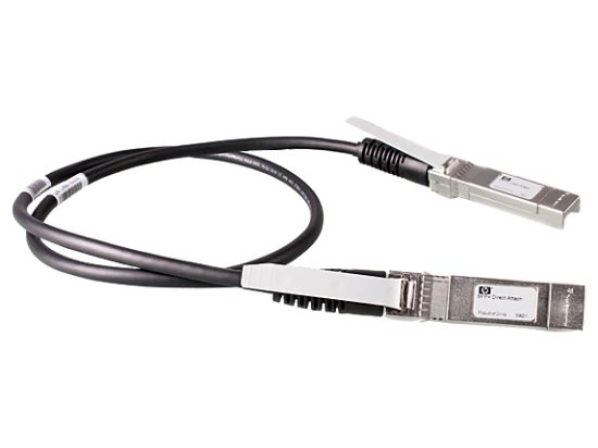 HPE X240 10G SFP+ to SFP+ 0.65m DAC InfiniBand/fibre optic cable 25.6" (0.65 m) SFP+ Black1