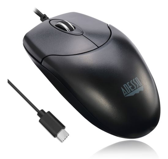 Adesso iMouse M6C-TAA mouse Office Ambidextrous USB Type-C Optical 1200 DPI1