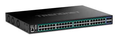 Trendnet TPE-3524S network switch Managed Gigabit Ethernet (10/100/1000) Power over Ethernet (PoE) Black1