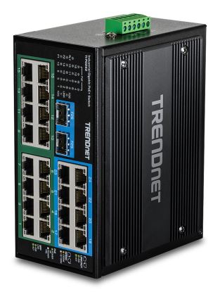Trendnet TI-PG262 network switch Unmanaged Gigabit Ethernet (10/100/1000) Power over Ethernet (PoE) Black1