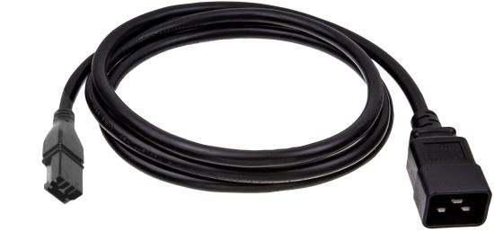 HPE SDG300 - C20 250V 16Amp Black 2m Jumper Cord1