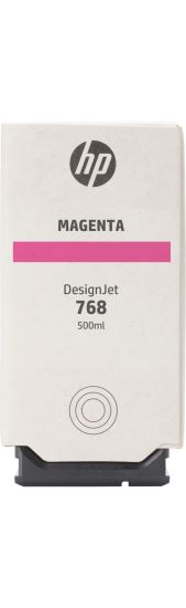 HP 768 Magenta 500-ml DesignJet Ink Cartridge1