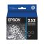 T252120D2 (T252) DURABrite Ultra Ink, 350 Page-Yield, Black, 2/Pack1
