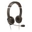 Hi-Fi Headphones with Microphone, Black1