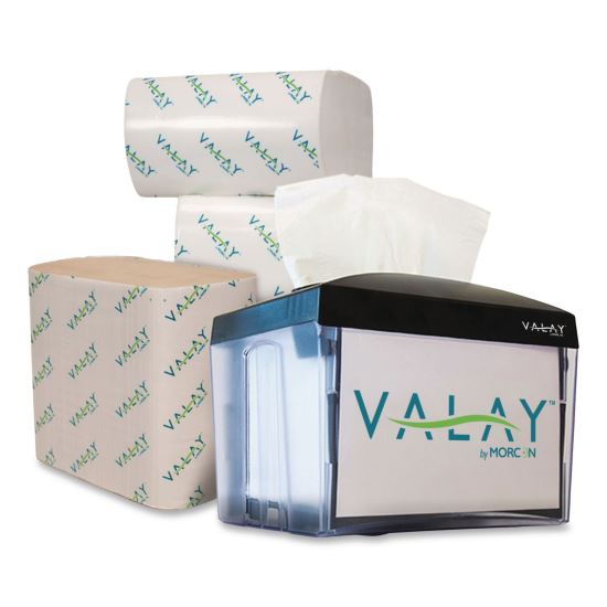 Valay Table Top Napkin Dispenser, 6 x 6.5 x 8, Black1