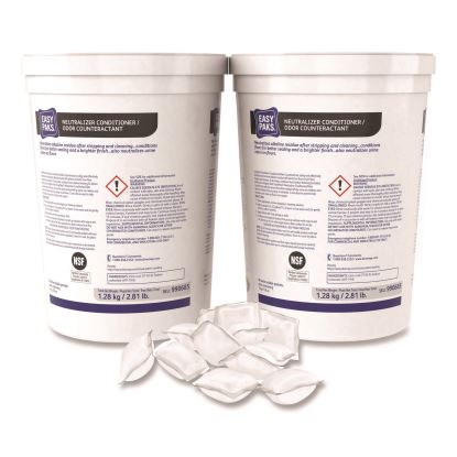 Neutralizer Conditioner/Odor Counteractant, Unscented, 0.5 oz Packets, 90/Tub1