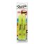Tank Style Highlighters, Fluorescent Yellow Ink, Chisel Tip, Yellow Barrel, 2/Pack1