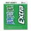Extra Mint Variety Sugar-Free Gum, Peppermint/Polar Ice/Spearmint, 15 Sticks/Pack, 18 Packs/Carton1