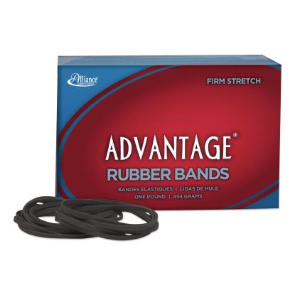 Advantage Classic Black Rubber Bands, Size 33, 0.04" Gauge, 1 lb Box, 600/Box1