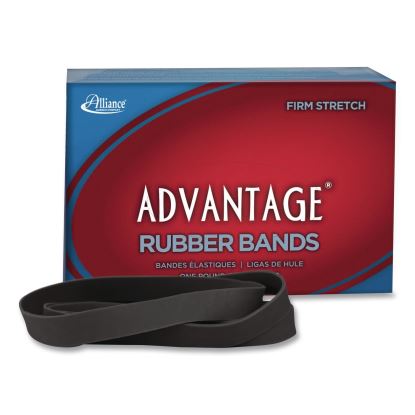 Advantage Classic Black Rubber Bands, Size 107, 0.06" Gauge, 1 lb Box, 40/Box1