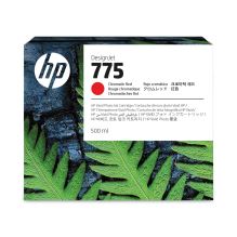HP 775 (1XB20ACT) Chromatic Red Original DesignJet Ink Cartridge, 12/Carton1