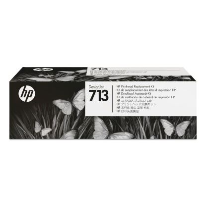 HP 713 (3ED58ACT)  Black/Cyan/Magenta/Yellow Printhead, 12/Carton1