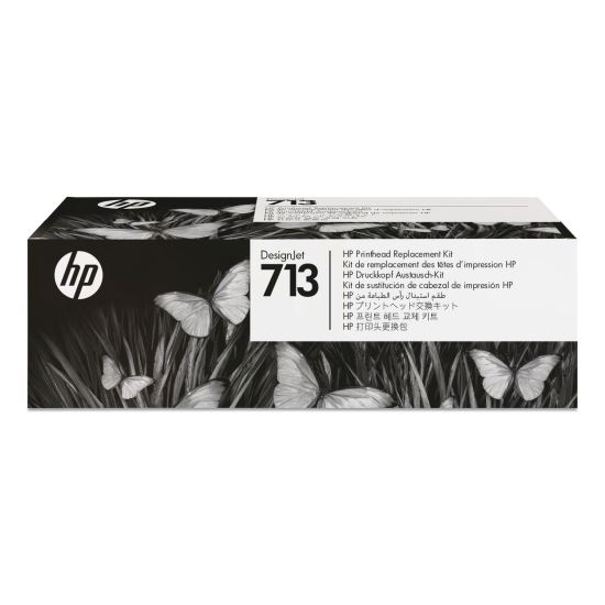 HP 713 (3ED58ACT)  Black/Cyan/Magenta/Yellow Printhead, 12/Carton1