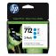 HP 712 (3ED77ACT) Cyan Original DesignJet Ink Cartridge, 3/Pack, 24 Packs/Carton1