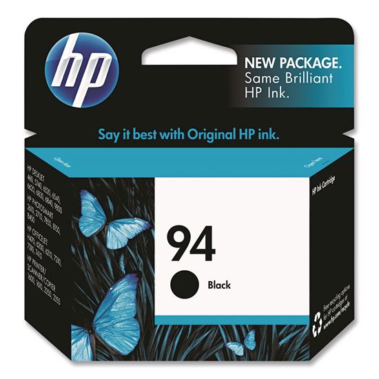 HP 94 (C8765WNCT) Black Original Ink Cartridge, 24/Carton1