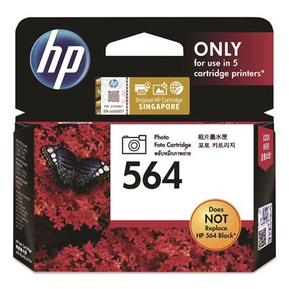 HP 564, (CB317WN) Photo Black Original Ink Cartridge, 24/Carton1