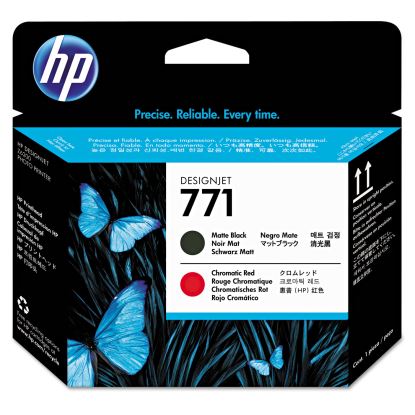 HP 771 (CE017ACT) Chromatic Red/Matte Black Printhead, 24/Carton1