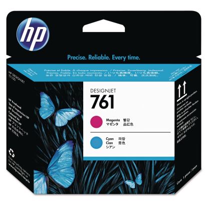 HP 761 (CH646ACT), Cyan/Magenta Printhead, 24/Carton1