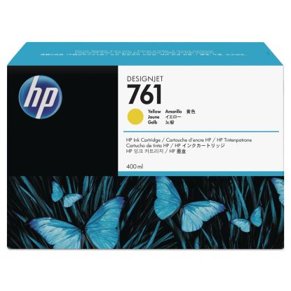 HP 761, (CM992A) Yellow Original Ink Cartridge, 10/Carton1