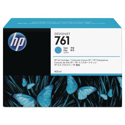HP 761, (CM994A) Cyan Original Ink Cartridge, 10/Carton1