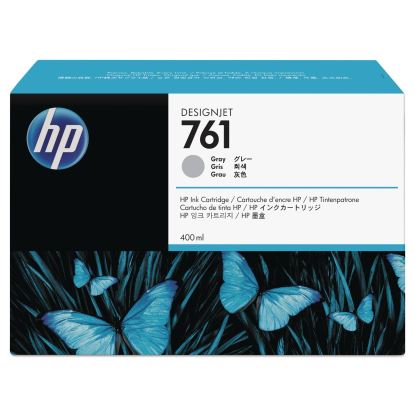 HP 761, (CM995A) Gray Original Ink Cartridge, 10/Carton1