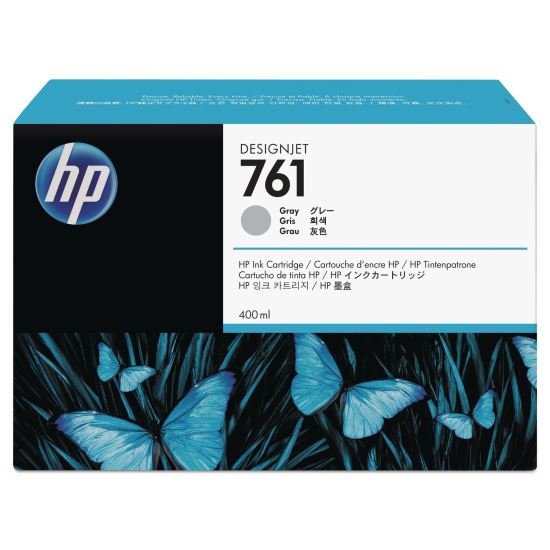 HP 761, (CM995A) Gray Original Ink Cartridge, 10/Carton1