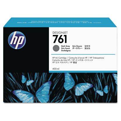HP 761, (CM996A) Dark Gray Original Ink Cartridge, 10/Carton1