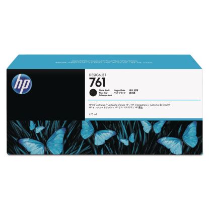 HP 761, (CM997A) Matte Black Original Ink Cartridge, 10/Carton1