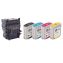 HP 729 (F9J81ACT) Black/Cyan/Magenta/Yellow Printhead, 4/Carton1