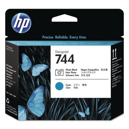 HP 744 (F9J86ACT) Cyan/Photo Black Printhead, 24/Carton1