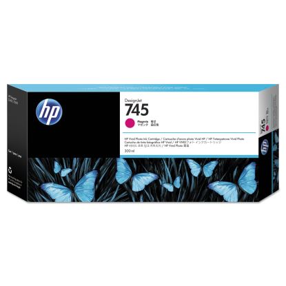 HP 745, (F9K01A) Magenta Original Ink Cartridge, 5/Carton1
