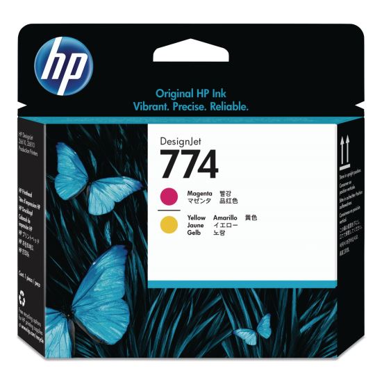 HP 774 (P2V99ACT) Magenta/Yellow Printhead, 24/Carton1