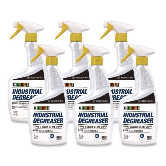 MAX Industrial Degreaser, 32 oz Spray Bottle, 6/Carton1