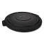 BRUTE Self-Draining Flat Top Lids for 32 gal Round BRUTE Containers, 22.25" Diameter, Black1