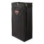 Fabric Cleaning Cart Bag for Rubbermaid Commercial Housekeeping and Janitorial Carts, 30 gal, 10.5 x 16.8 x 33, Black, 4/CT1