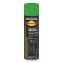 Hard Hat High Performance V2100 System Rust Preventive Enamel Spray Paint, Gloss Fluorescent Green, 15 oz Aerosol Can, 6/CT1