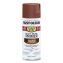 Stops Rust Spray Paint, Flat Rusty Metal, 12 oz Aerosol Can, 6/Carton1