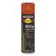 Hard Hat High Performance V2100 System Rust Preventive Enamel Spray Paint, Gloss Equipment Orange,15 oz Aerosol Can, 6/Carton1