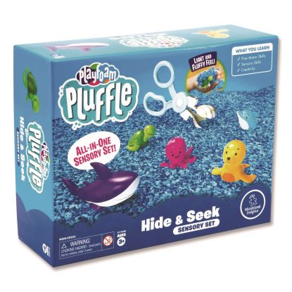 Playfoam Pluffle Hide and Seek Sensory Set, Ages 3 to 71