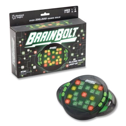 BRAINBOLT Memory and Problem Solving Game, 1 to 2 Players, Ages 7 and Up1