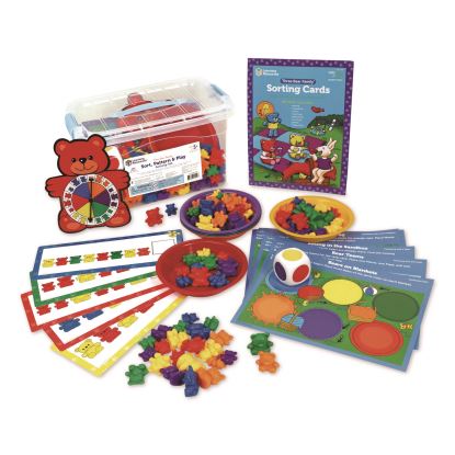 Three Bear Family Sorting Activity Set, Pre-K to K, 133 Pieces1