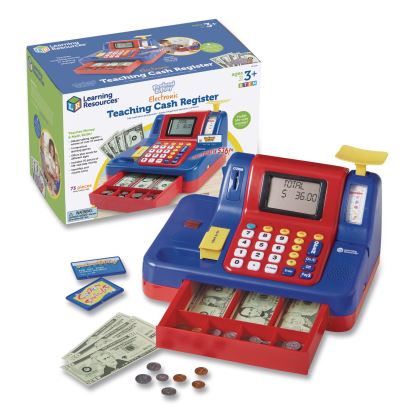Teaching Cash Register, Pre-K to K, 73 Pieces1