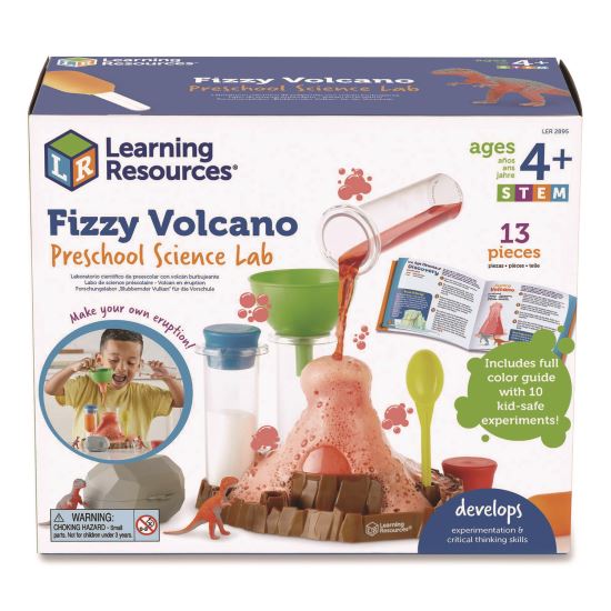 Fizzy Volcano Preschool Science Lab, Grades Pre-K to 2, 13 Pieces1