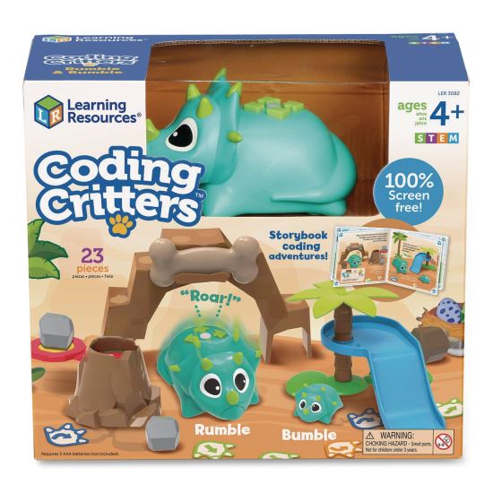Coding Critters: Rumble and Bumble, Grades Pre-K to 3, 23 Pieces1