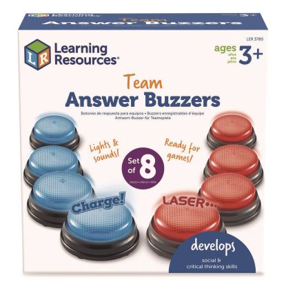 Team Answer Buzzers, Ages 3 and Up, 4 Buzzers1