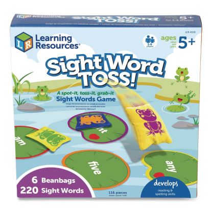Sight Word Toss, 1 to 6 Players, Grades 1 to 3, 220 Pieces1