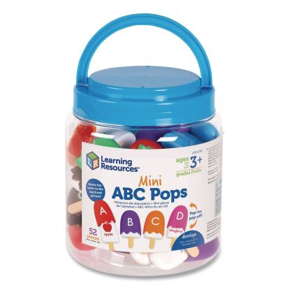 Mini ABC Pops, Pre-K to K, 52 Pieces1