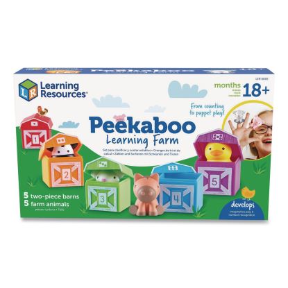 Peekaboo Learning Farm, Pre-K to K, 10 Pieces1