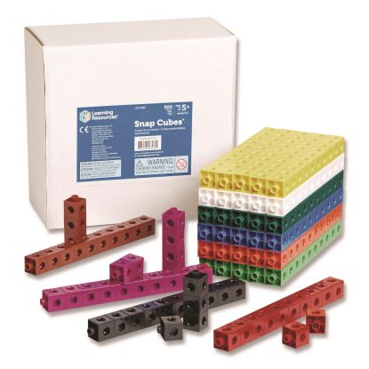 Snap Cubes, Grades K to 2, 500 Pieces1